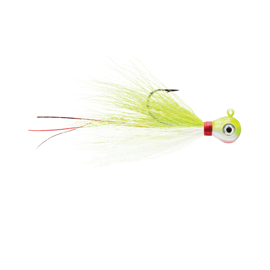 VMC BUCKTAIL JIG CHARTREUSE WHITE