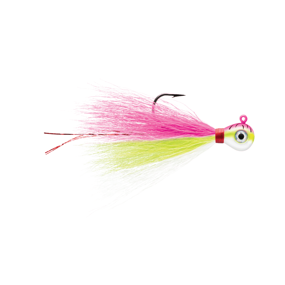 VMC BUCKTAIL JIG PINK FIRE UV
