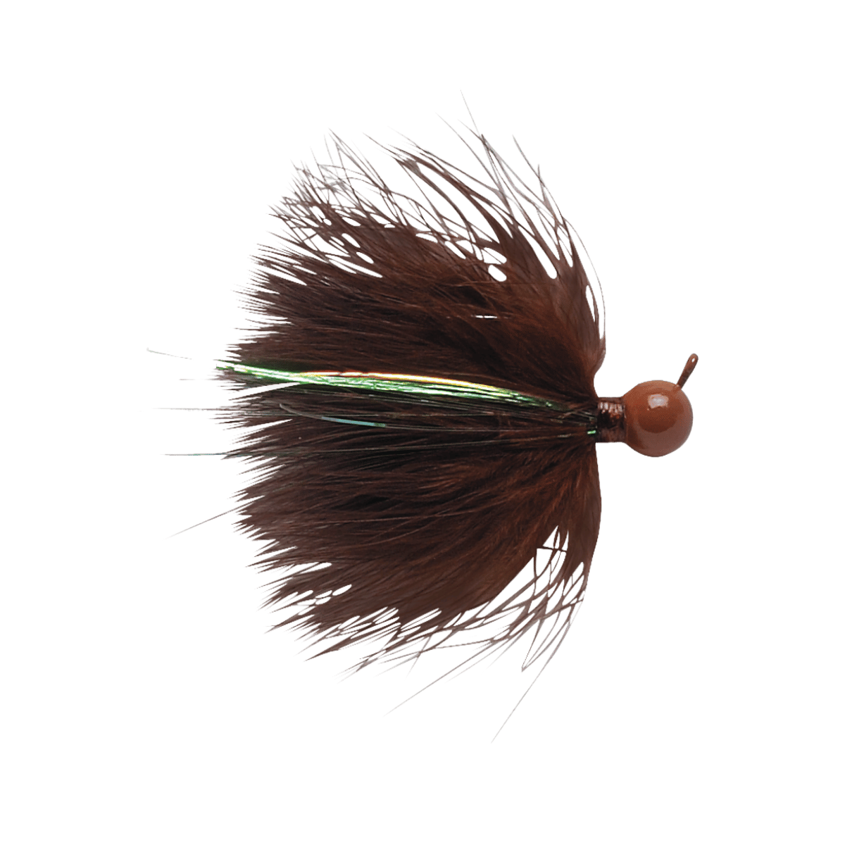 VMC DOMINATOR MARABOU JIG BROWN