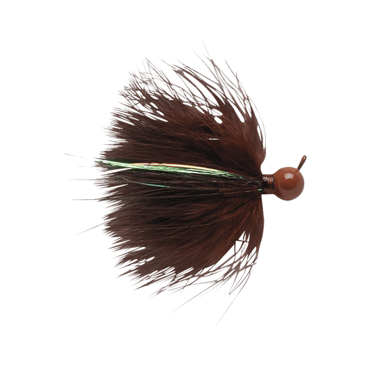 VMC DOMINATOR MARABOU JIG BROWN IMAGE