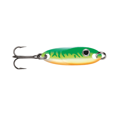 VMC FLASH CHAMP SPOON GLOW GREEN FIRE UV