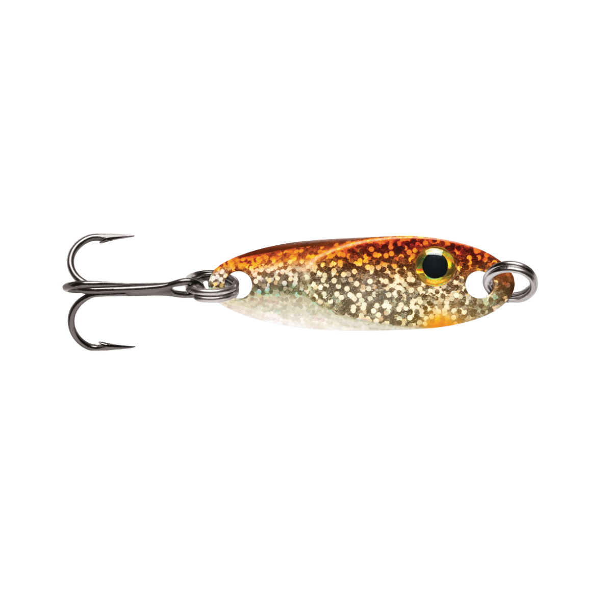 VMC FLASH CHAMP SPOON GLOW GOLD FISH