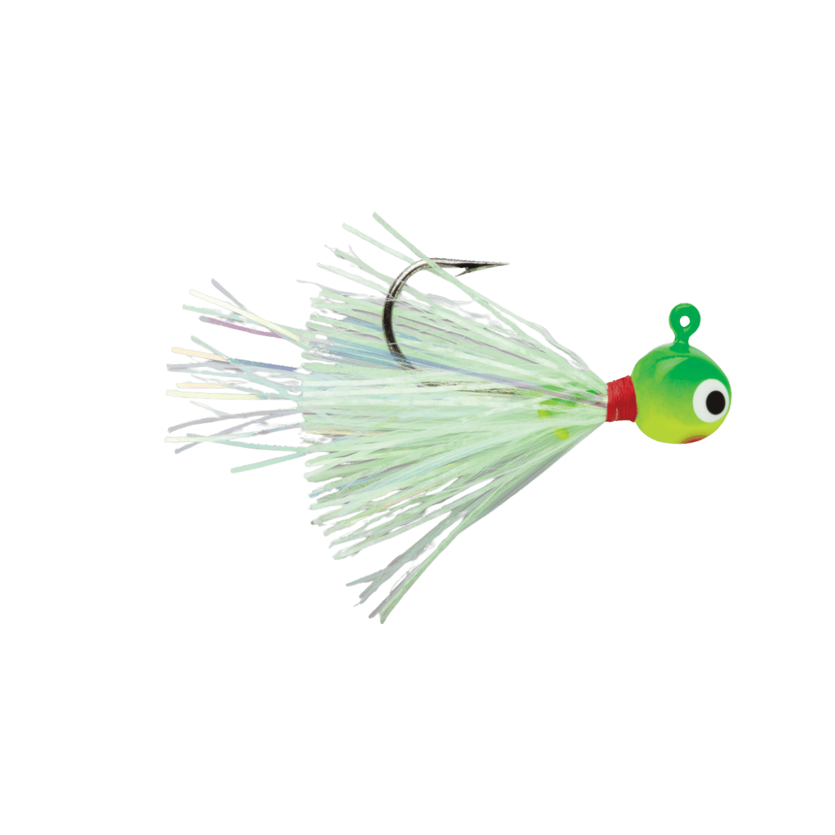 VMC HOT SKIRT GLOW JIG 1/32OZ CHARTREUSE LIME GREEN