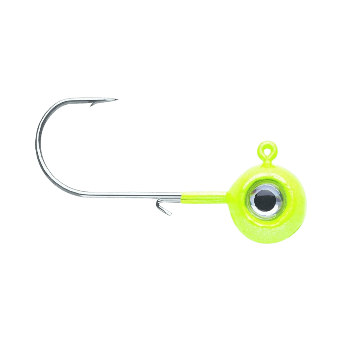 VMC NEON MOON EYE JIG GLOW CHARTREUSE