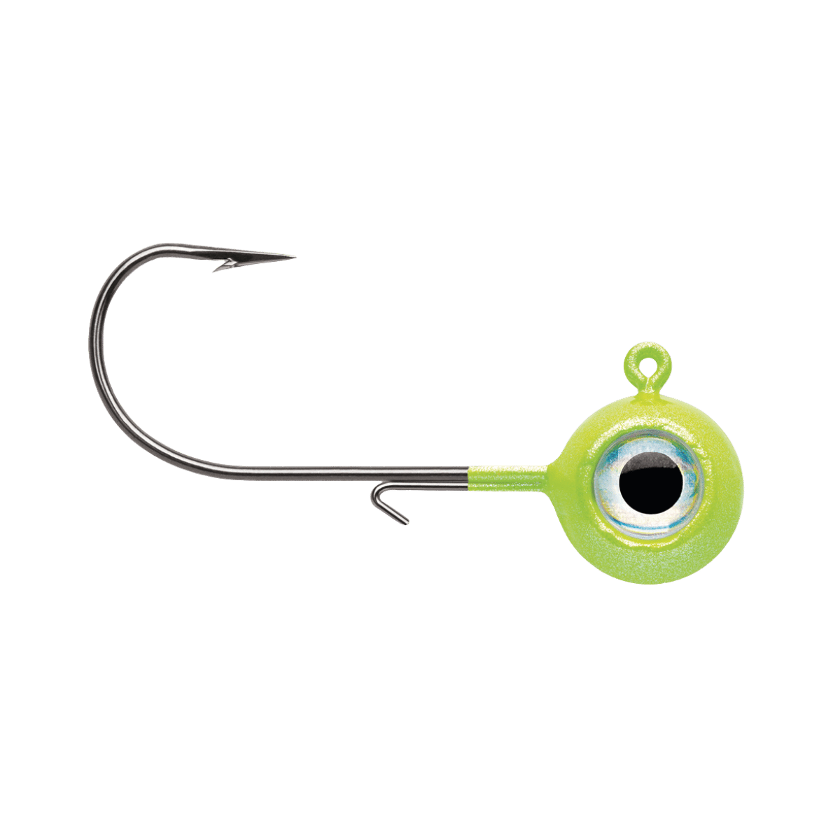 VMC NEON MOON EYE JIG GLOW CHARTREUSE IMAGE