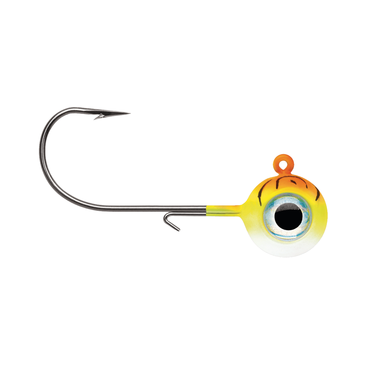 VMC NEON MOON EYE JIG ORANGE FIRE UV IMAGE