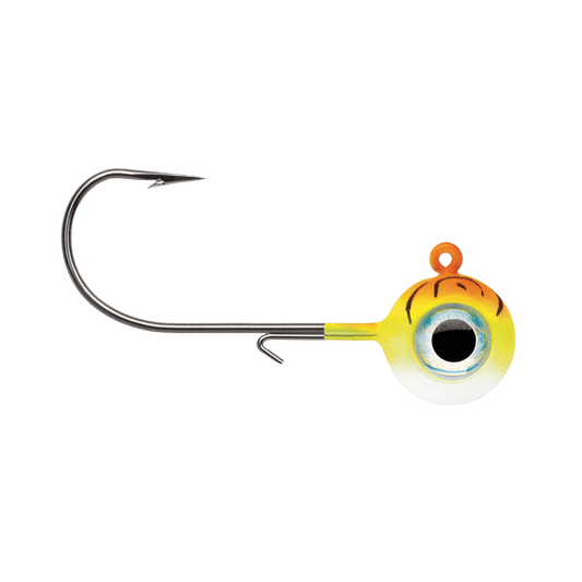 VMC NEON MOON EYE JIG ORANGE FIRE UV IMAGE