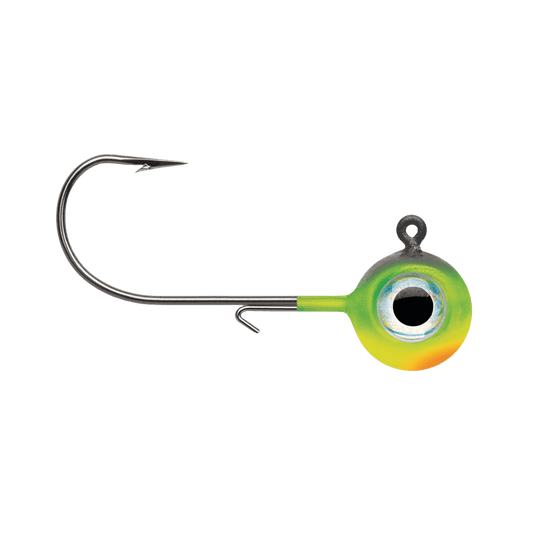 VMC NEON MOON EYE JIG FIRETIGER 1/4 OZ