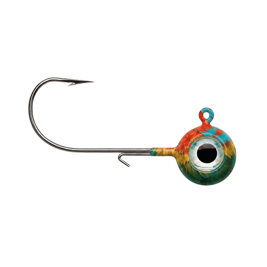 VMC NEON MOON EYE JIG PARROT IMAGE