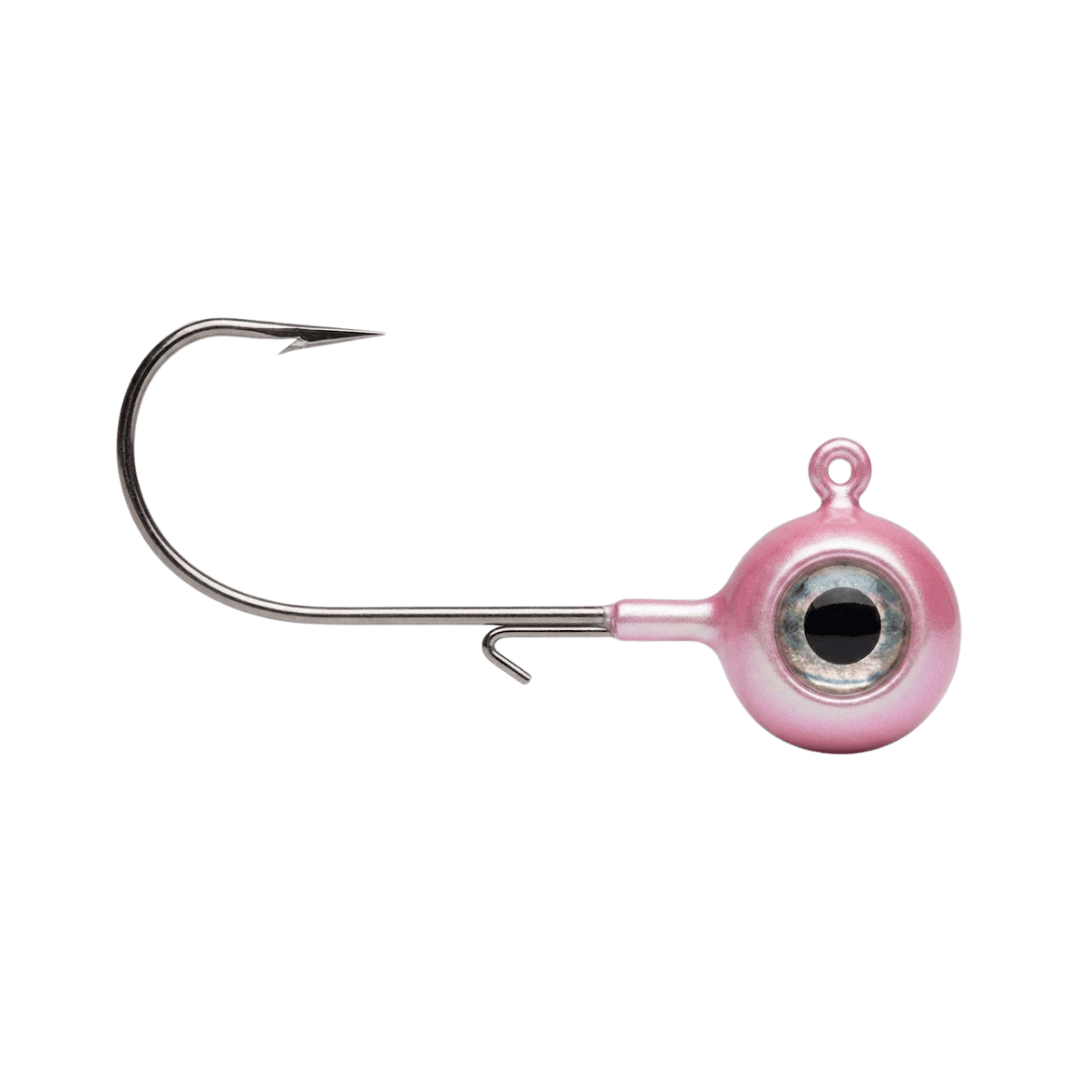 VMC NEON MOON EYE JIG PINK PEARL IMAGE