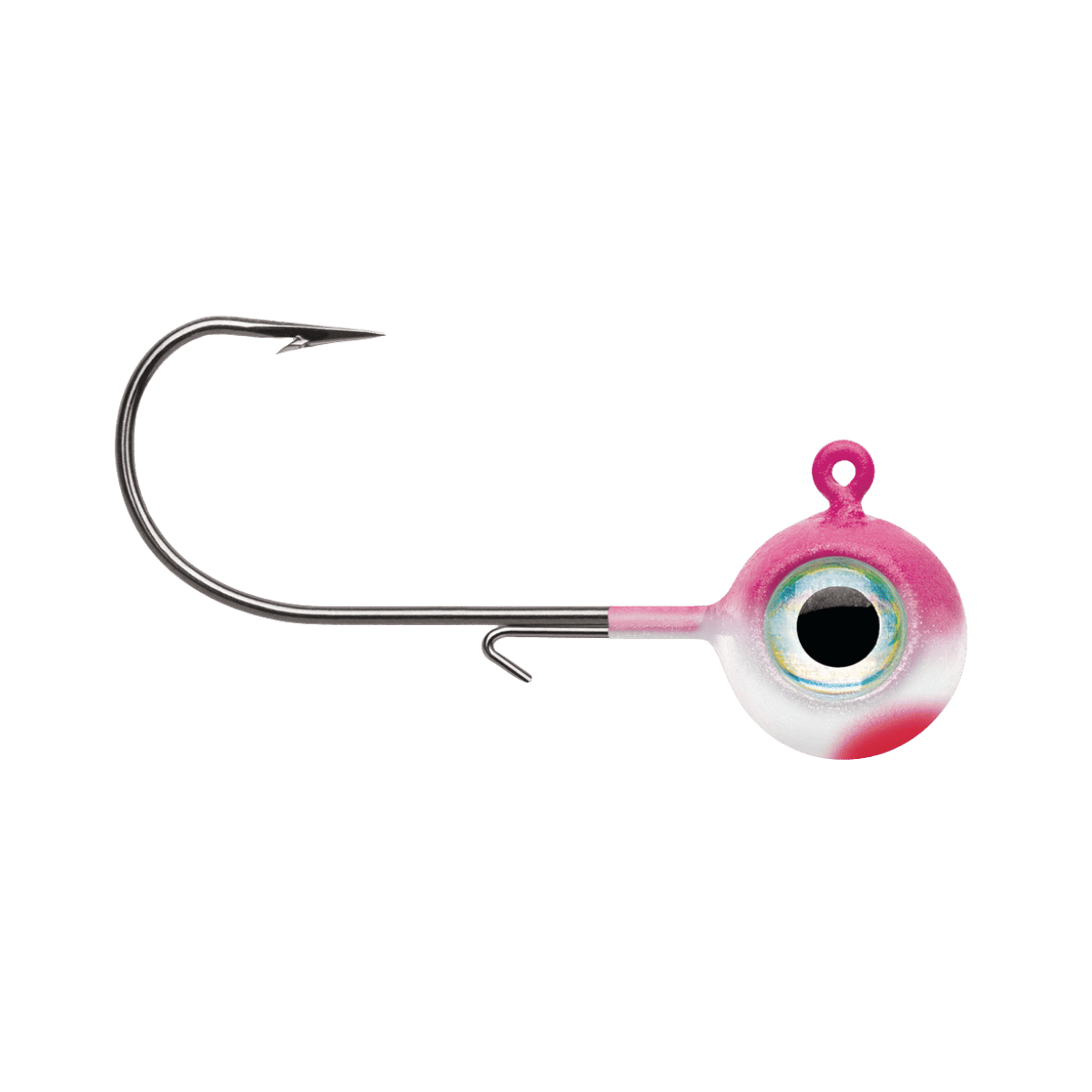 VMC NEON MOON EYE JIG - PINK PEARL 1/4 OZ