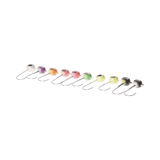 VMC NEON MOON EYE JIG KIT 1 4OZ ASSORTED