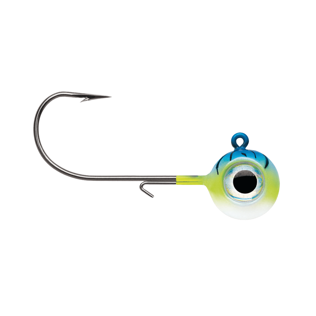VMC NEON MOON EYE JIG BLUE FIRE UV 1/32 OZ