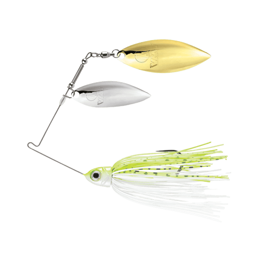 VMC RS SPINNERBAIT CHARTREUSWE WHITE SHAD IMAGE