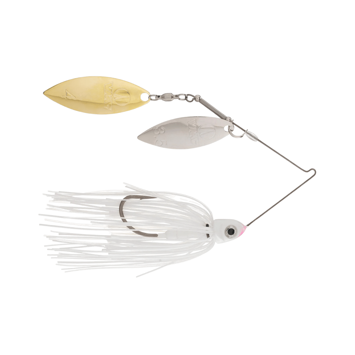 VMC RS SPINNERBAIT WHITE NICKEL GOLD