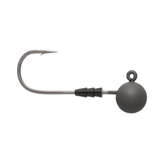 VMC RS TUNGSTEN SWIMBAIT JIG MATTE GREY IMAGE