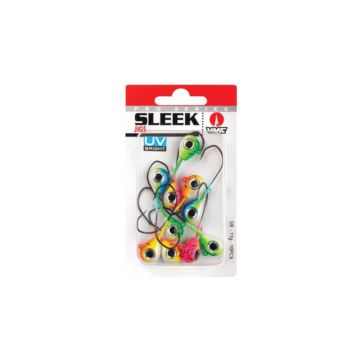 VMC SLEEK JIG KIT 1/8OZ UV ASSORTED IMAGE