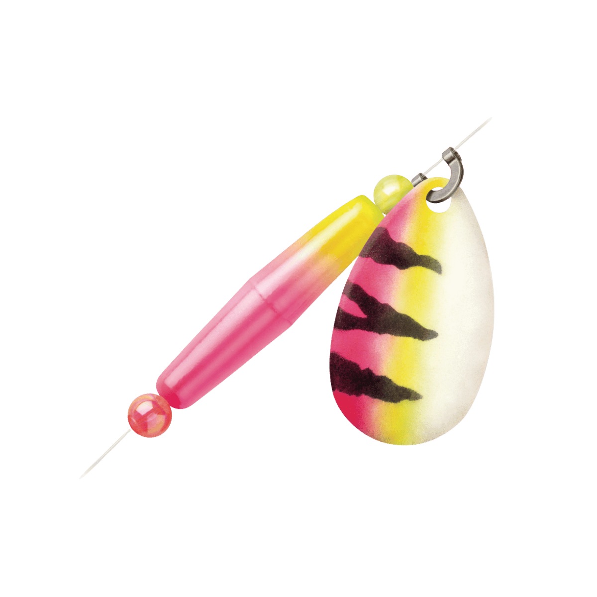 VMC TECHSET SPINNER INDIANA FLOAT #4 PINK FIRE TIGER