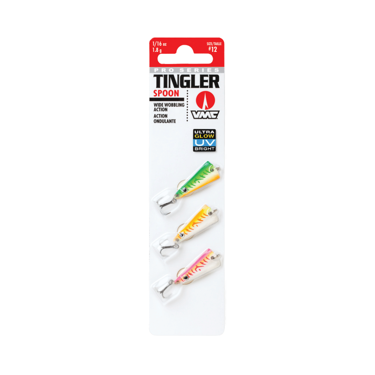 VMC TINGLER SPOON KIT GLOW UV