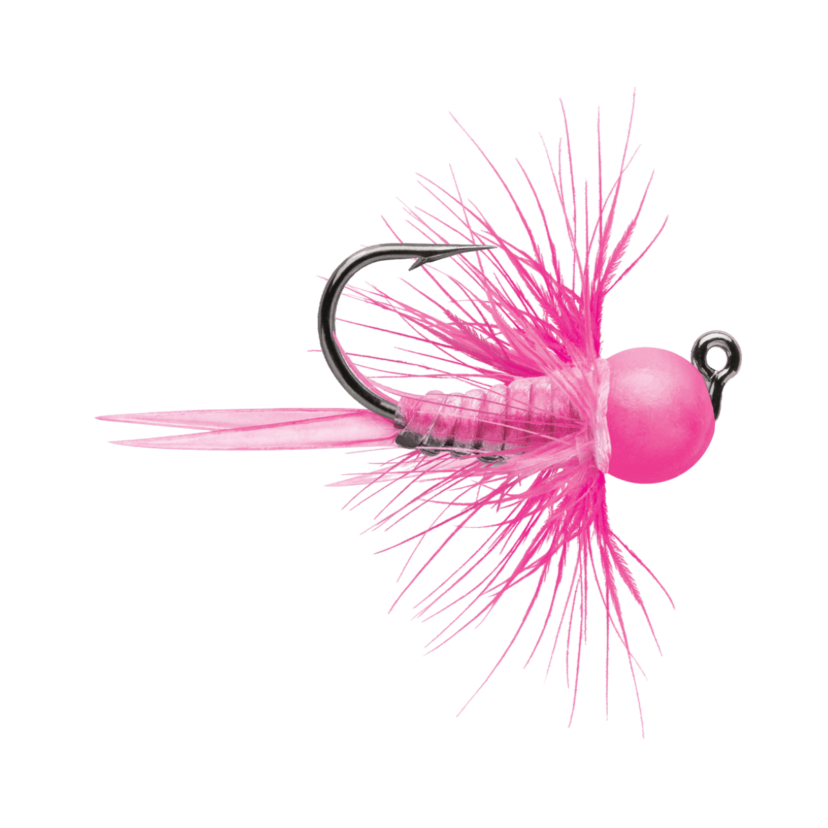 VMC TUNGSTEN BULLFLY JIG GLOW PINK