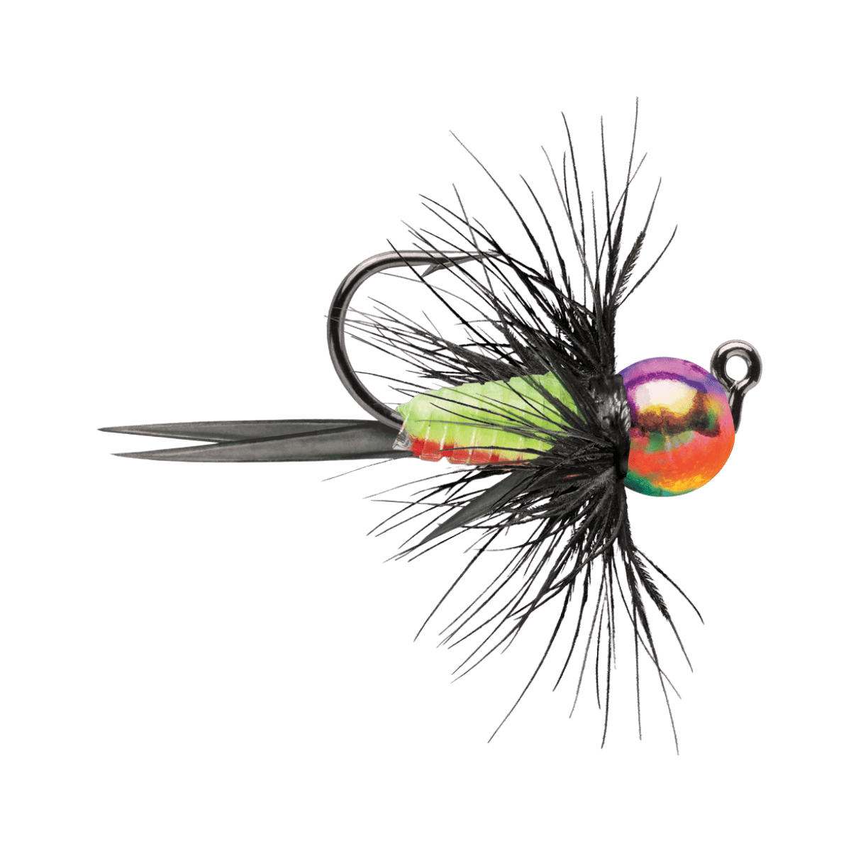 VMC TUNGSTEN BULLFLY JIG METALLIC RAINBOW