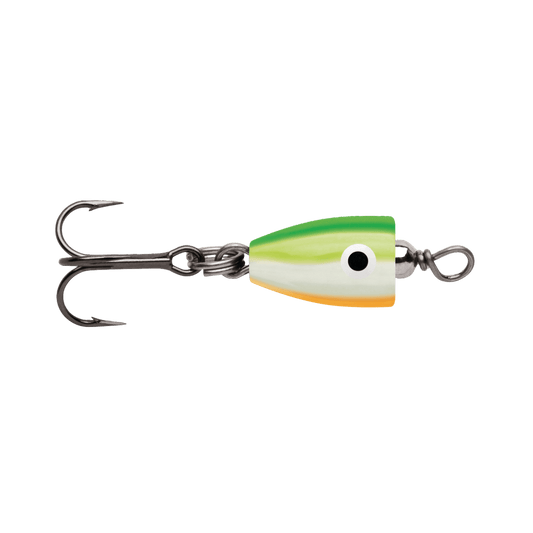 VMC TUNGSTEN CHANDELIER JIG GREEN ORANGE GLOW