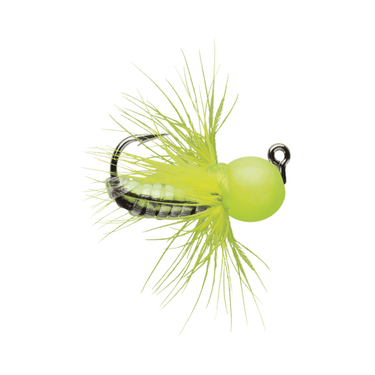VMC TUNGSTEN FLY JIG GLOW CHARTREUSE
