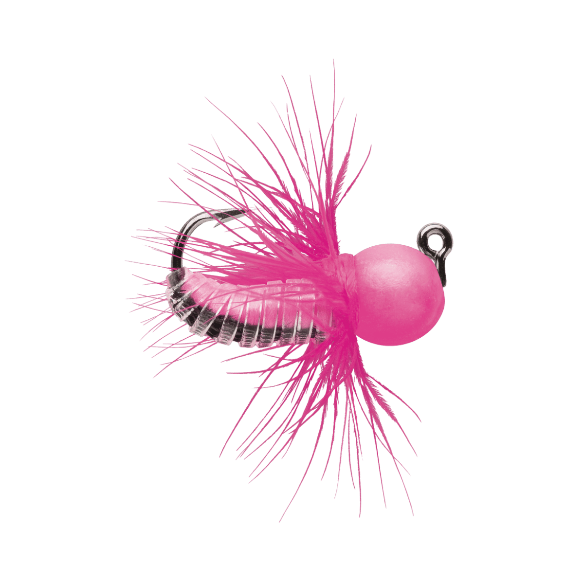 VMC TUNGSTEN FLY JIG GLOW PINK