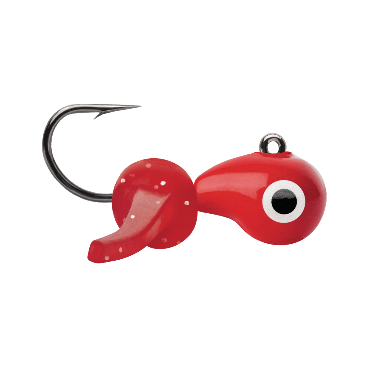 VMC TUNGSTEN MUSTACHE JIG GLOW RED