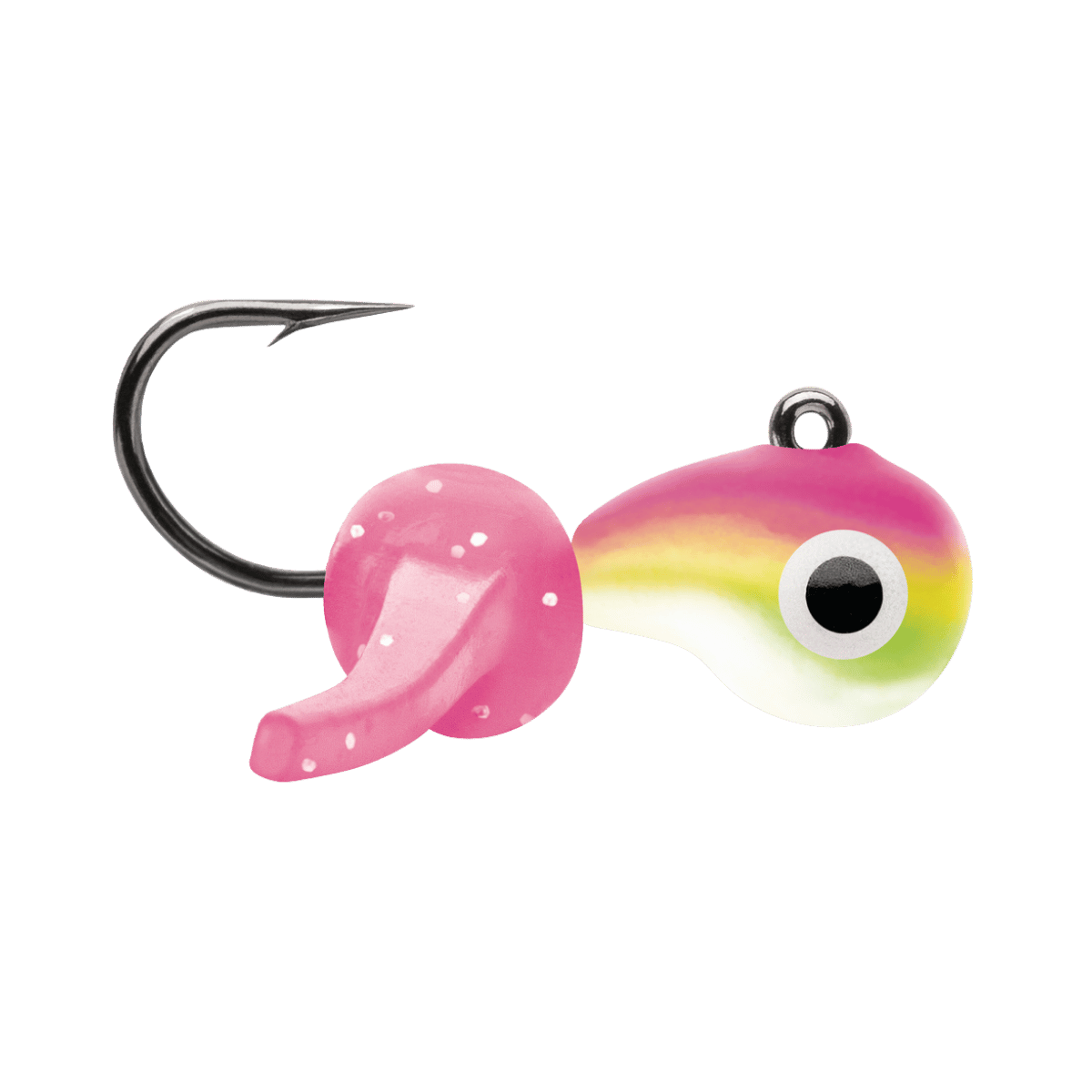 VMC TUNGSTEN MUSTACHE JIG PINK CHART GLOW