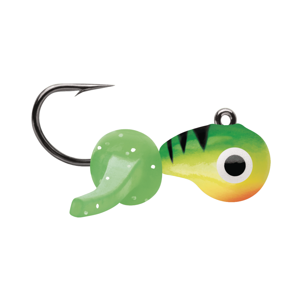 VMC TUNGSTEN MUSTACHE JIG GLOW FIRE TIGER