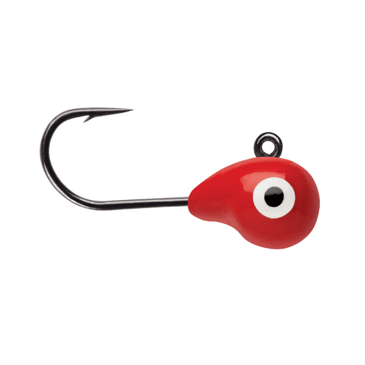 VMC TUNGSTEN TUBBY JIG GLOW RED
