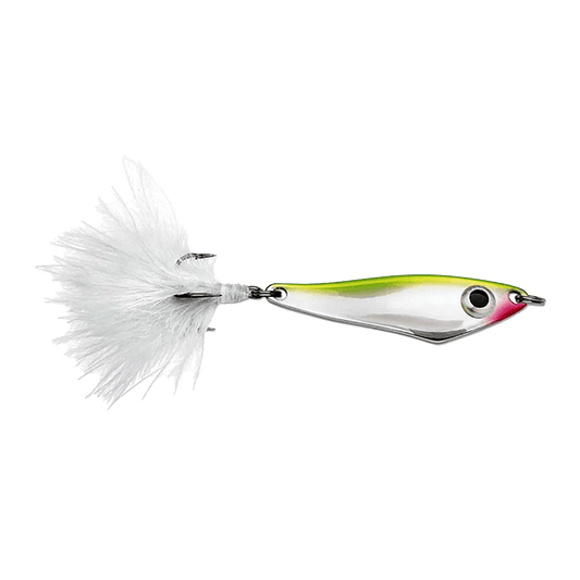 VMC HATCHET SPOON - 1/16oz - GLOW CHARTREUSE SHINER