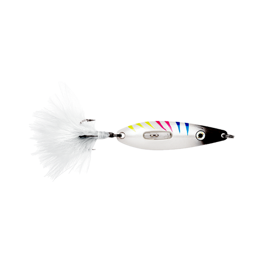 VMC RATTLING ROACH SPOON - GLOW BLACK WONDERBREAD - 1/16oz