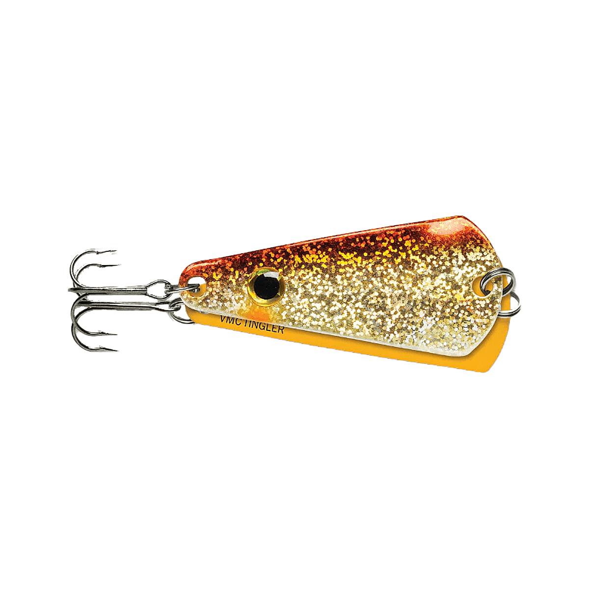 VMC TINGLER SPOON - 3/16oz - GLOW GOLDFISH