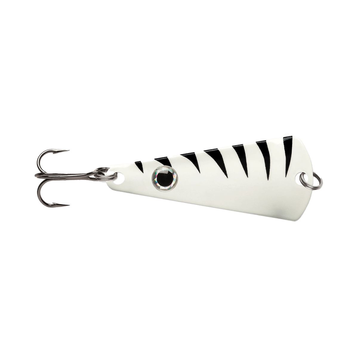 VMC TINGLER SPOON -3/16oz - GLOW TIGER