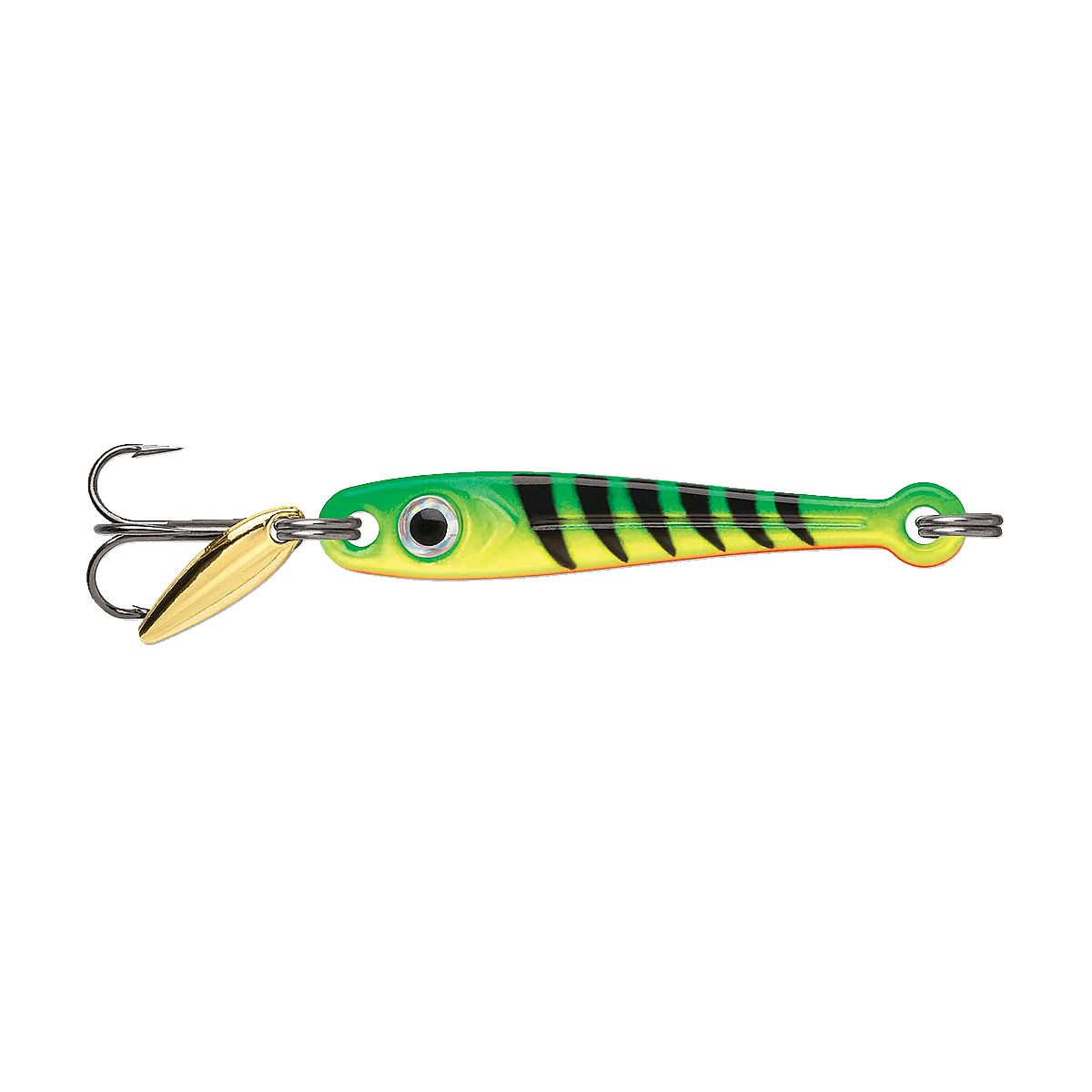 VMC TUNGSTEN TORPEDO SPOON - 1/8oz -GLOW FIRETIGER