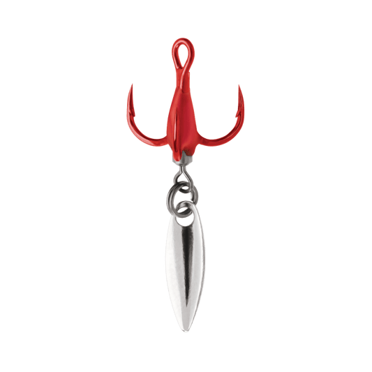 VMC 7548BD BLADED HYBRID TREBLE SHORT - TIN RED FRONT