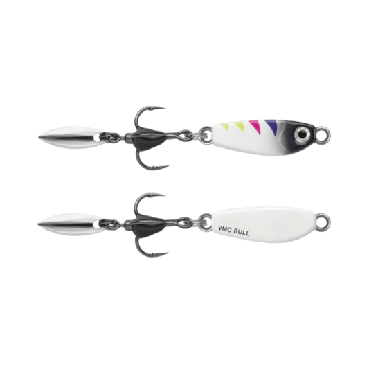 VMC BLADED BULL SPOON GLOW BLACK WONDERBREAD