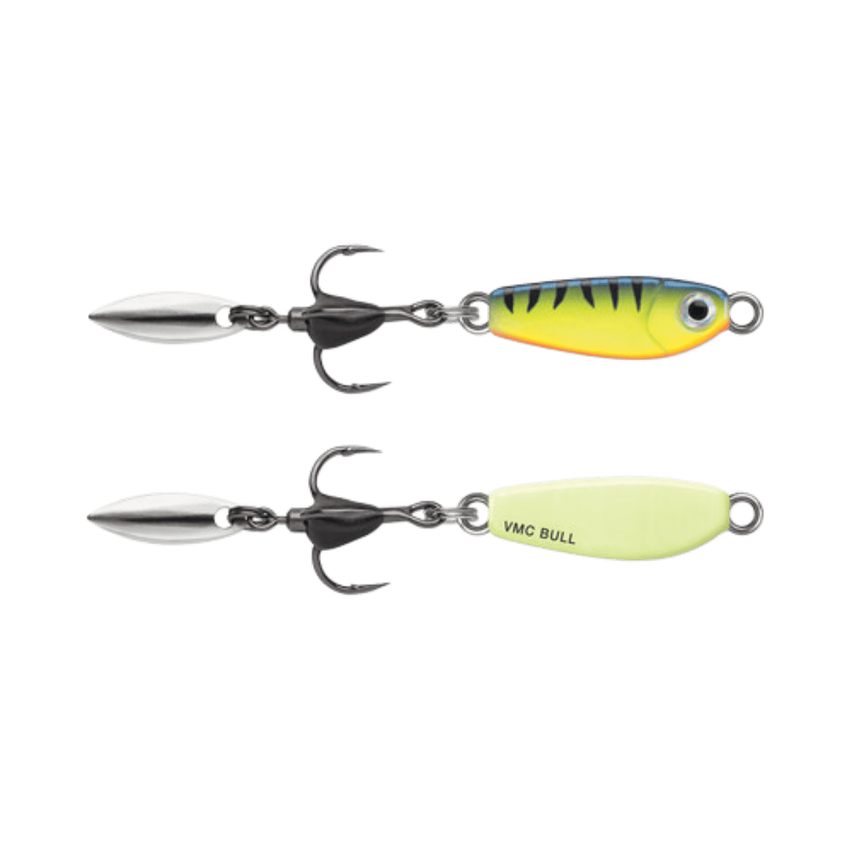 VMC BLADED BULL SPOON GLOW HOT PERCH
