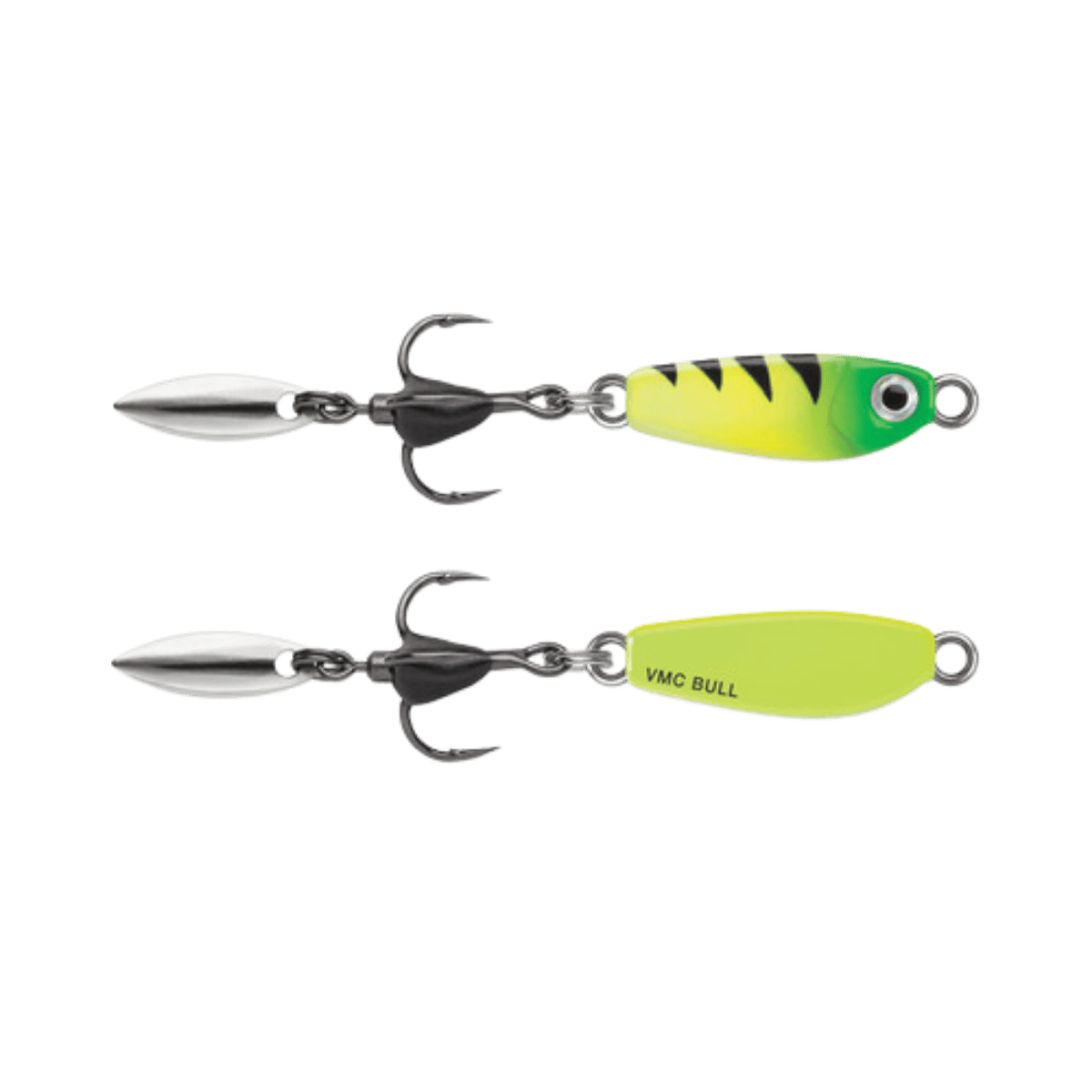 VMC BLADED BULL SPOON GLOW SLIMY LIME