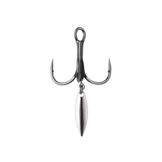 VMC BLADED HYBRID TREBLE SHORT 2PK - BLACK NICKEL
