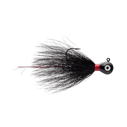 VMC BUCKTAIL JIG 2PK 1/8OZ - BLACK