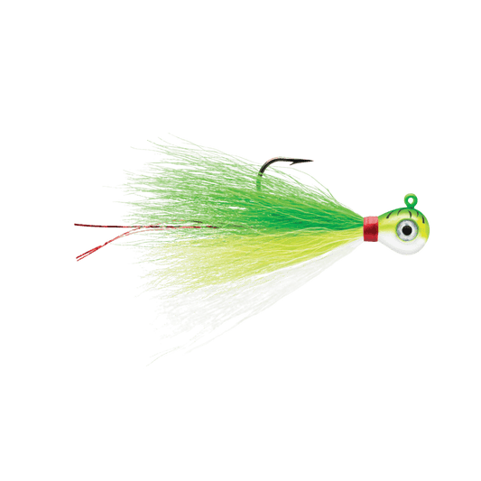 VMC BUCKTAIL JIG 2PK 3/8OZ - GREEN FIRE UV