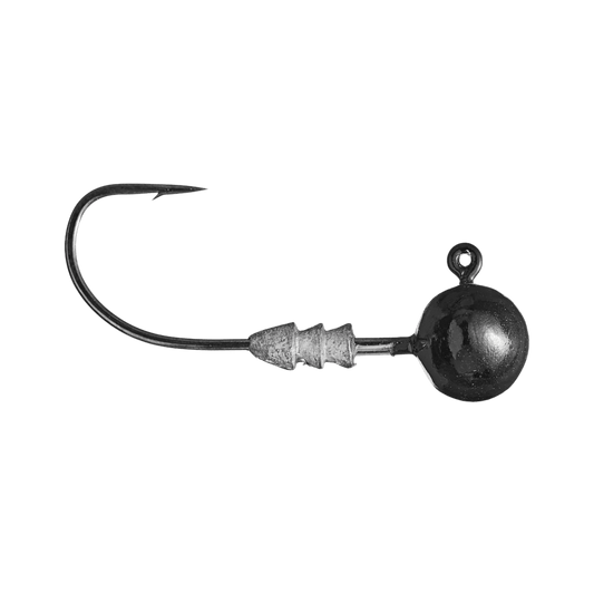 VMC FINESSE FOOTBALL JIG 4PK - BLACK