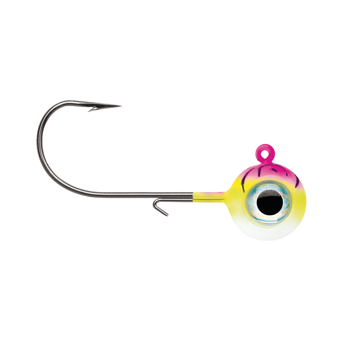 VMC NEON MOON EYE JIG 1/2OZ - PINK FIRE UV