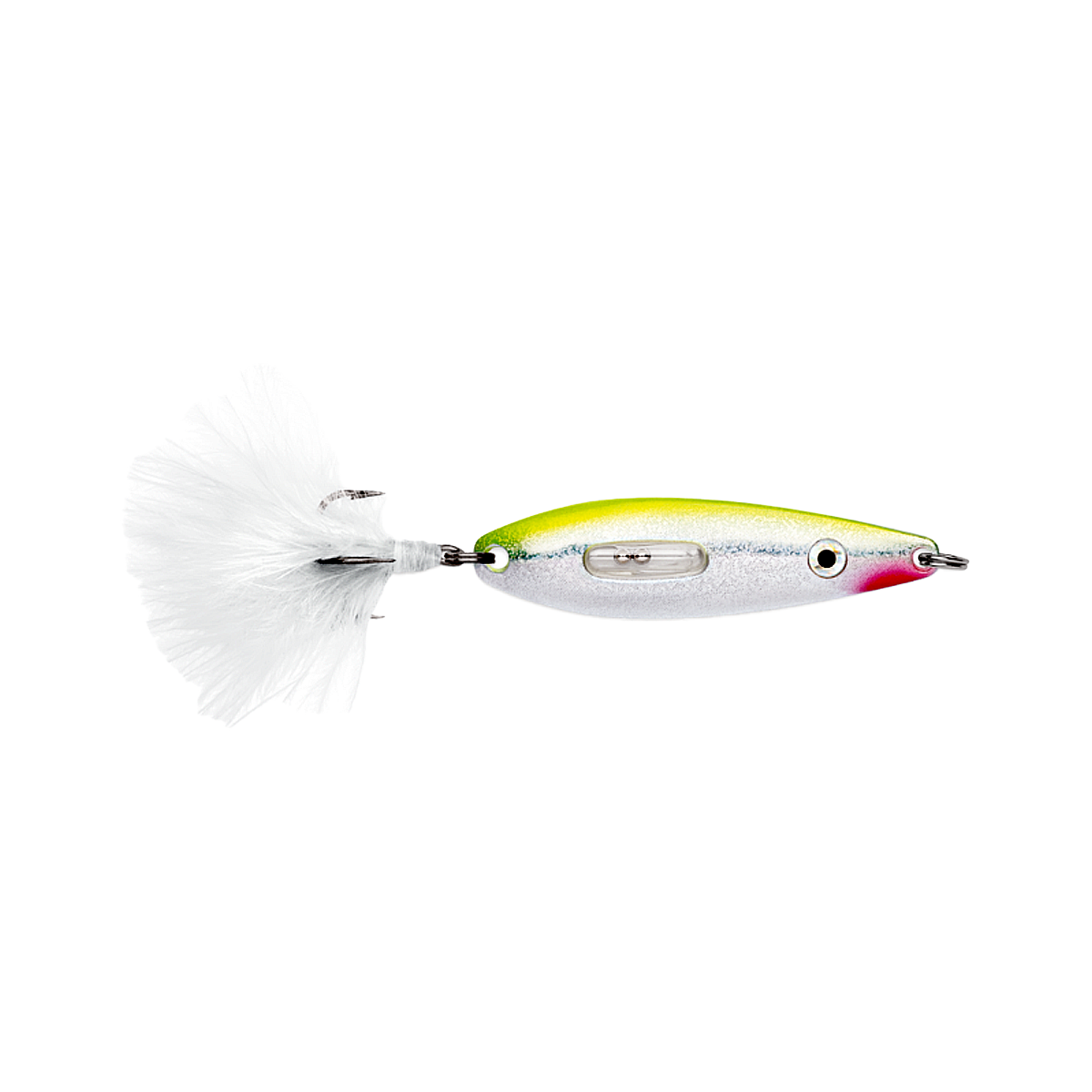 VMC RATTLING ROACH SPOON - GLOW CHARTREUSE SHINER - 1/32oz