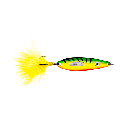 VMC RATTLING ROACH SPOON - GLOW FIRETIGER - 3/16 oz