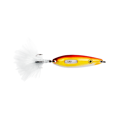 VMC RATTLING ROACH SPOON - GLOW GOLD FISH - 1/16oz