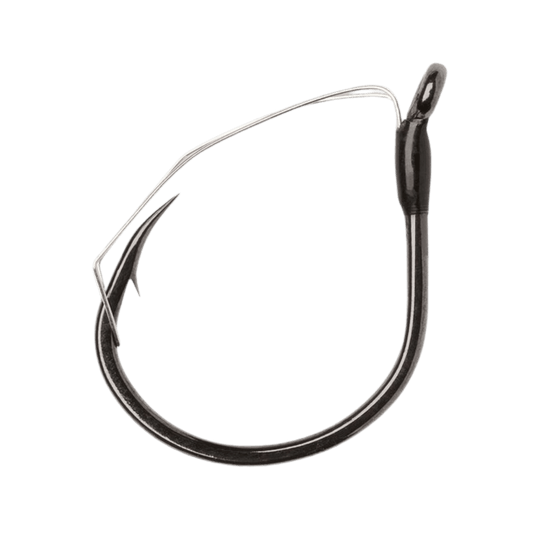 VMC WEEDLESS WACKY HOOK - #2 BLACK NICKEL 
